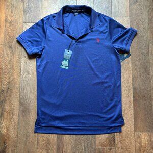 New U.S. Polo Assn Mens Feel‎ Dry Polo Shirt Size Small